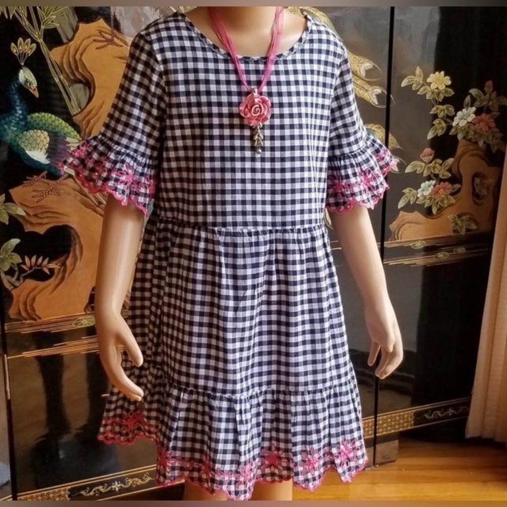 Sarah Jessica Parker for Gap kids Gingham Dress Size 4